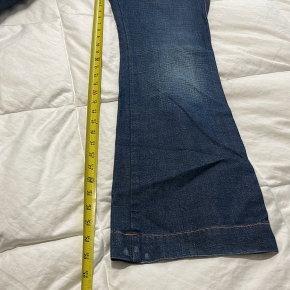 DIESEL RELAXED BOOT CUT SLIGHTLY FLARED DENIM JEANS 100% Cotton Size 30 EUC - Picture 9 of 17